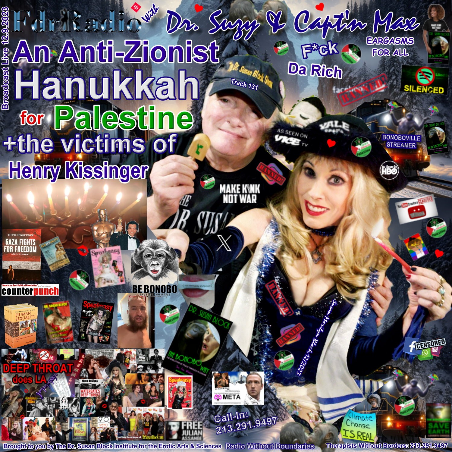F.D.R. (F*ck Da Rich) @DrSuzy An Anti-Zionist Hanukkah for Palestine & the Victims of Henry Kissinger thumbnail