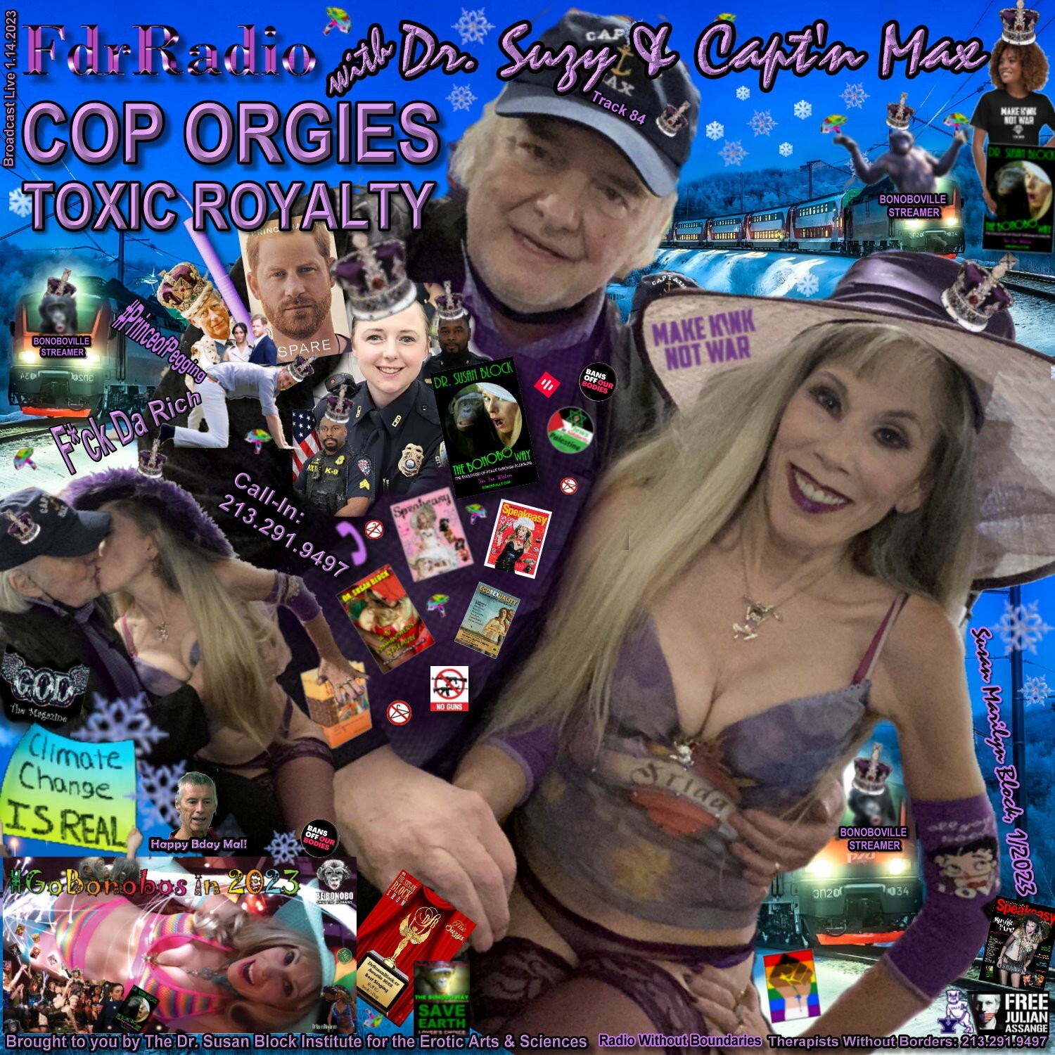 F.D.R. (F*ck Da Rich): @DrSuzy COP ORGIES, TOXIC ROYALTY thumbnail