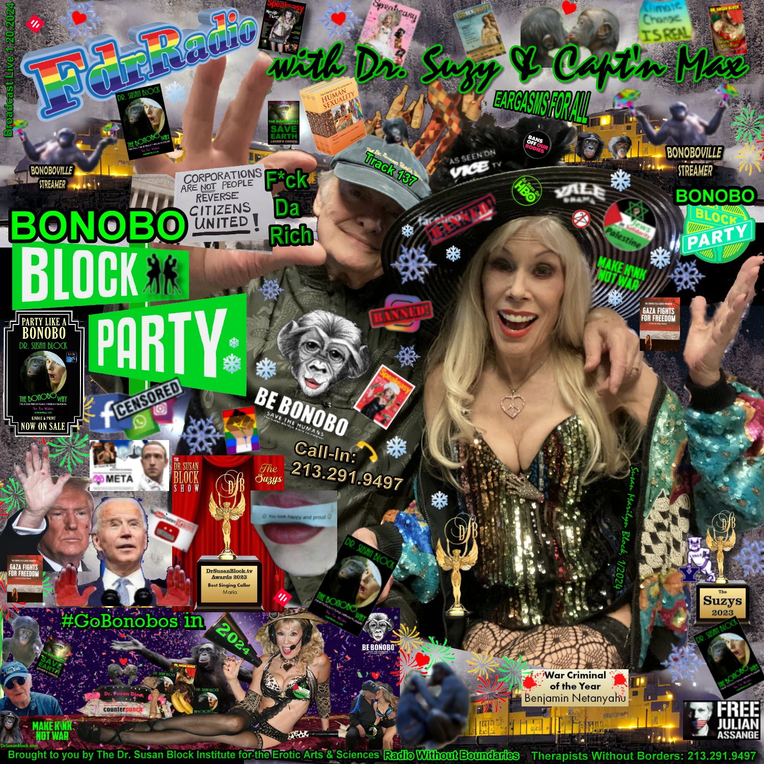 F.D.R. (F*ck Da Rich) @DrSuzy Bonobo Block Party thumbnail