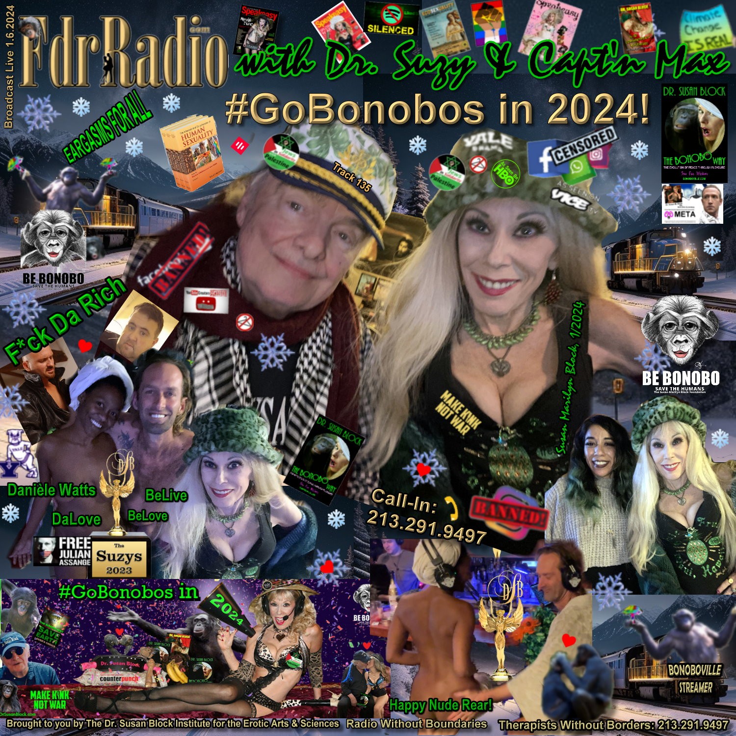 F.D.R. (F*ck Da Rich) @DrSuzy Go Bonobos in 2024 on FDR thumbnail