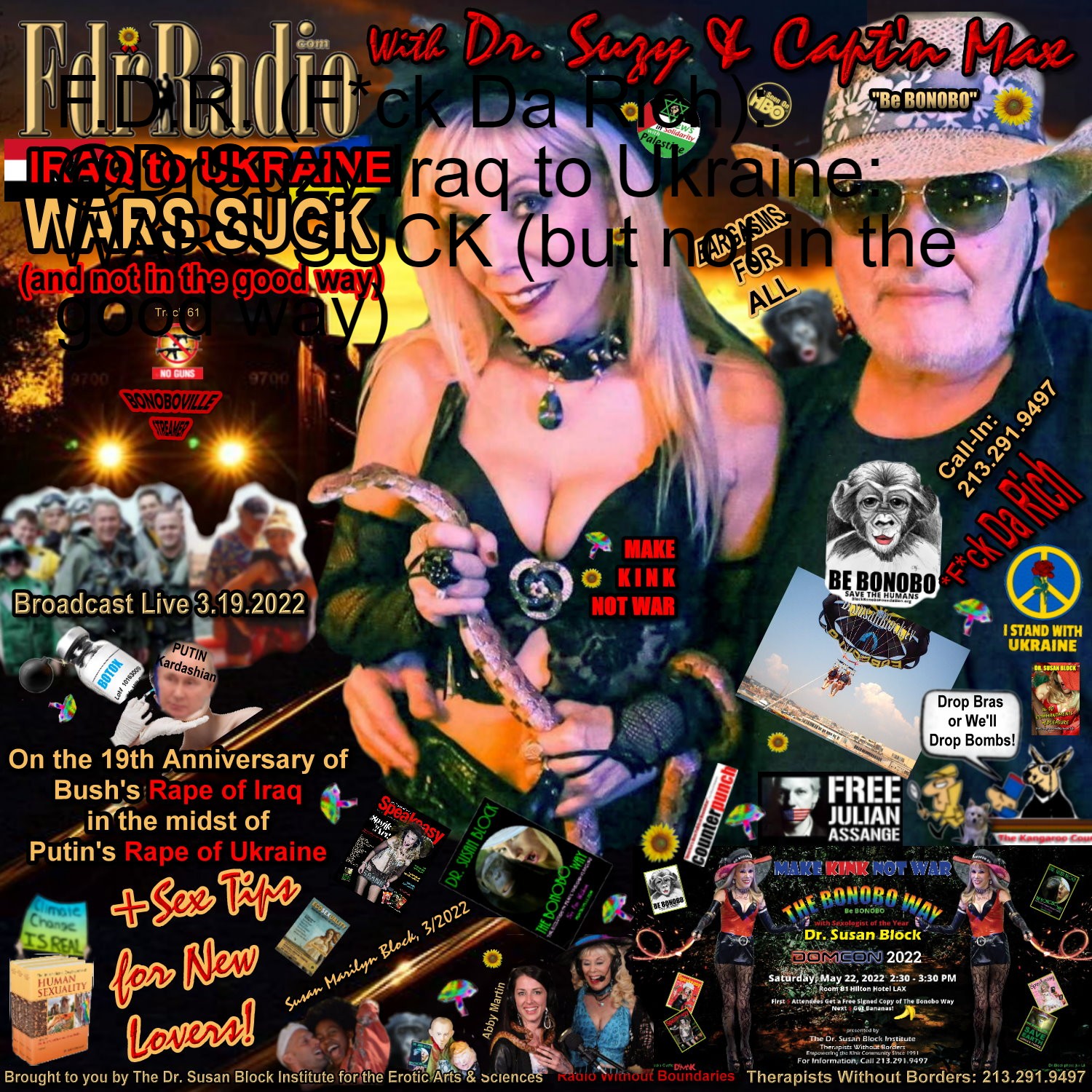 F.D.R. (F*ck Da Rich): @DrSuzy Iraq to Ukraine: WARS SUCK (but not in the good way) thumbnail