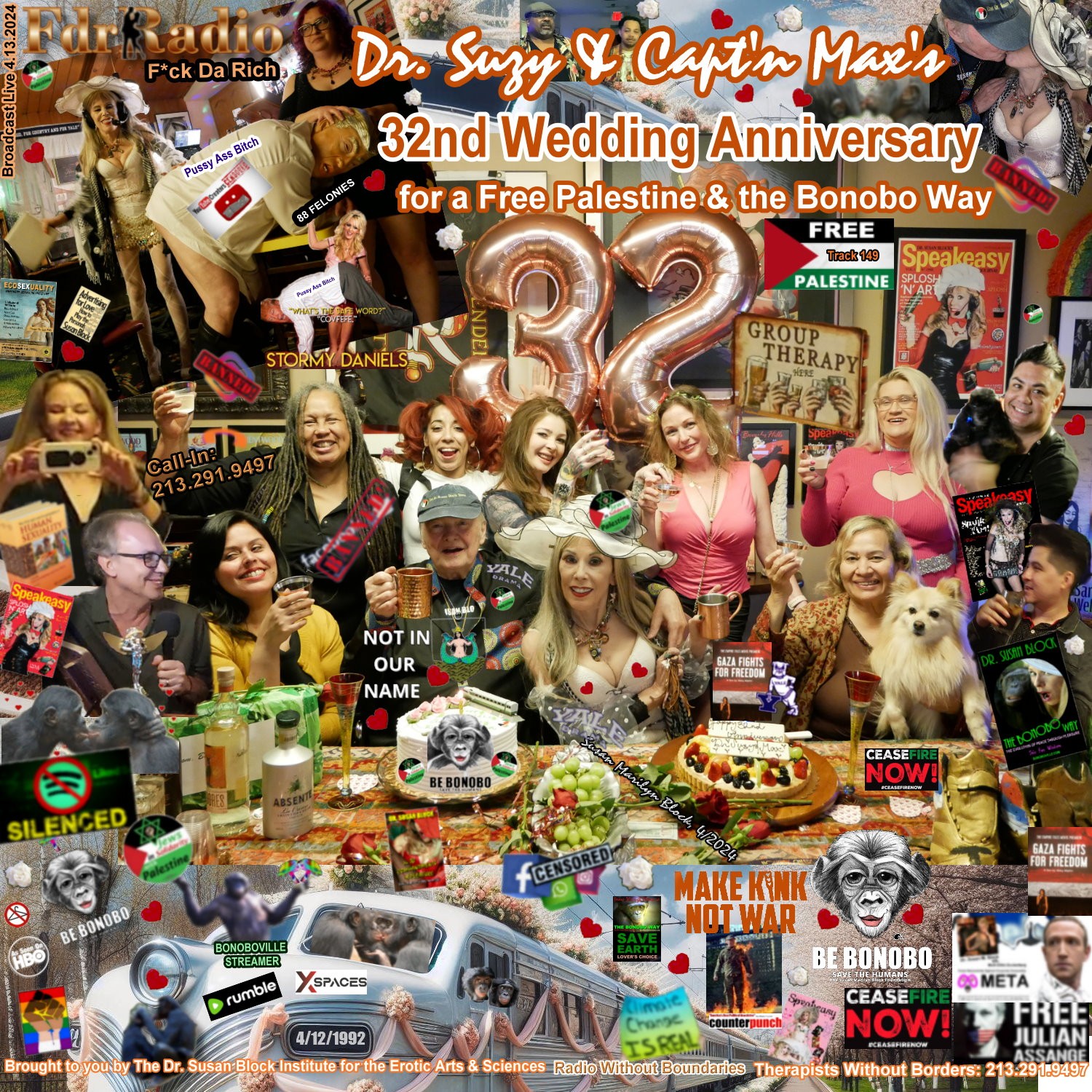 F.D.R. (F*ck Da Rich) @DrSuzy 32nd Wedding Anniversary thumbnail
