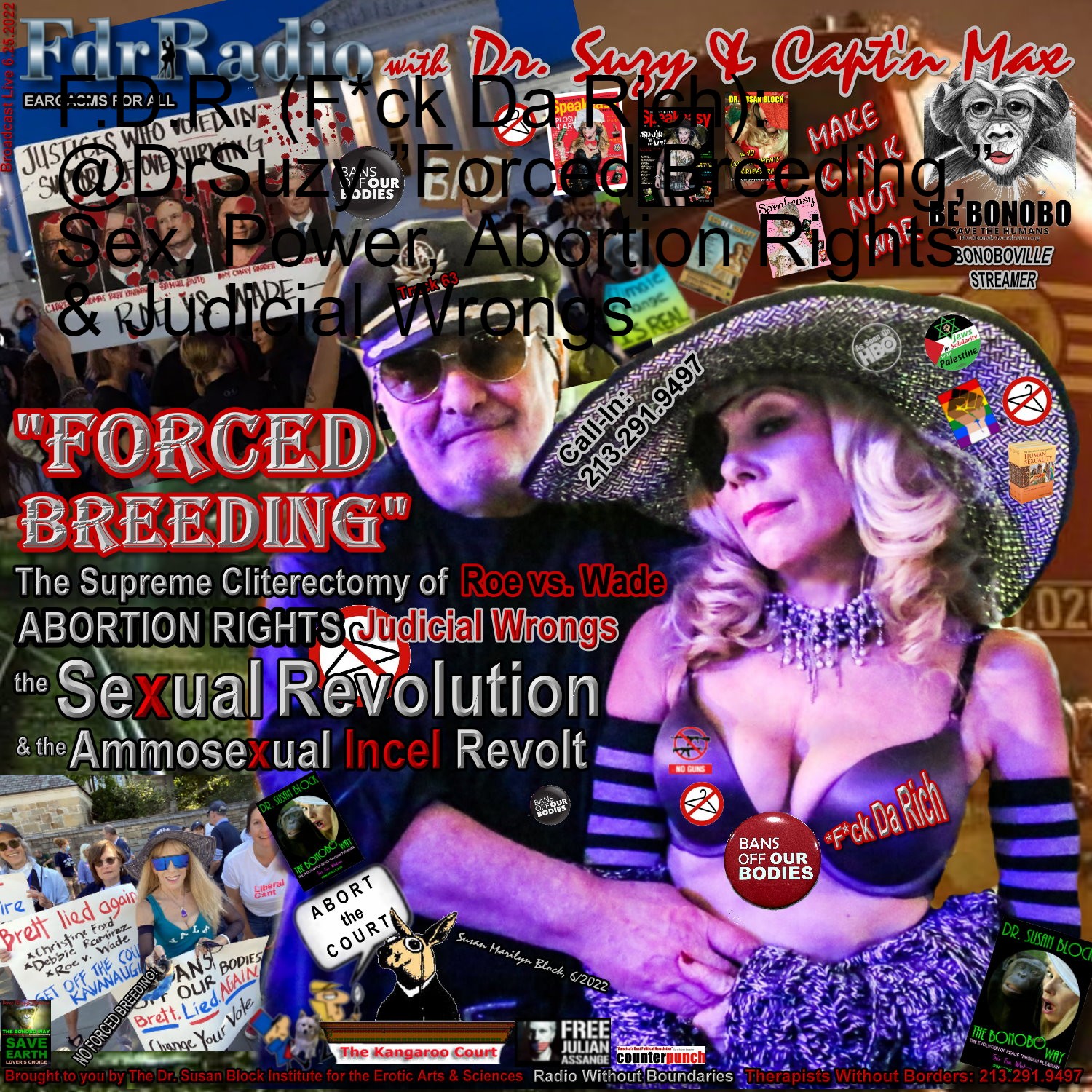 F.D.R. (F*ck Da Rich): @DrSuzy ”Forced Breeding,” Sex, Power, Abortion Rights & Judicial Wrongs thumbnail