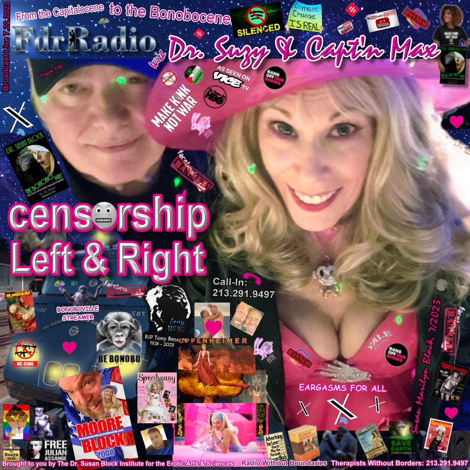F.D.R. (F*ck Da Rich) @DrSuzy Censorship: Left & Right + RIP Tony Bennett thumbnail