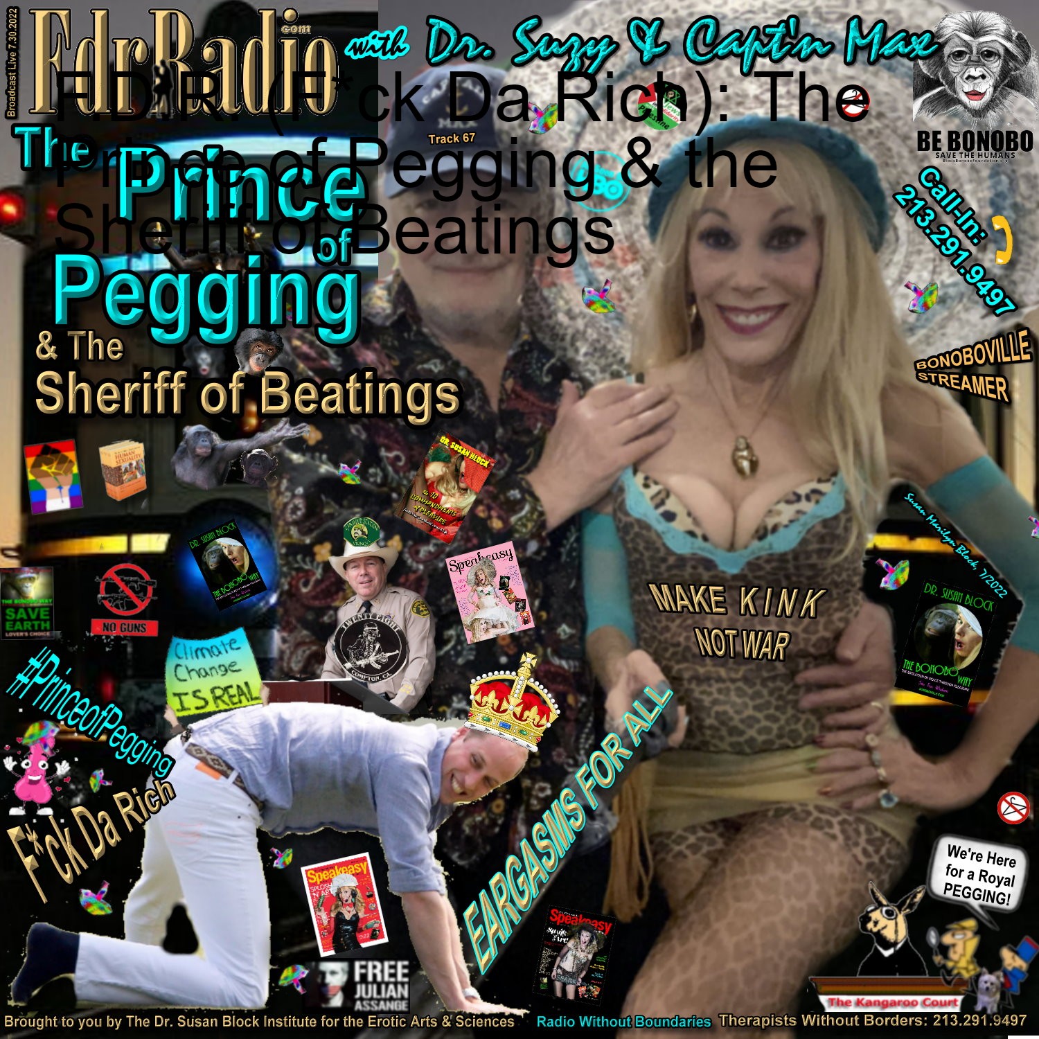 F.D.R. (F*ck Da Rich): @DrSuzy The Prince of Pegging & the Sheriff of Beatings thumbnail