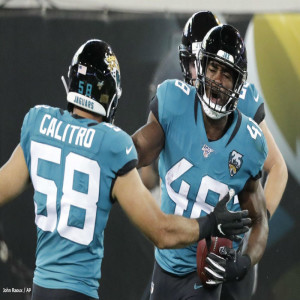 On the Prowl - Dan Tortora with Jacksonville Jaguars’ Linebacker Austin Calitro with the team at 4-4 in the 2019-20 Season