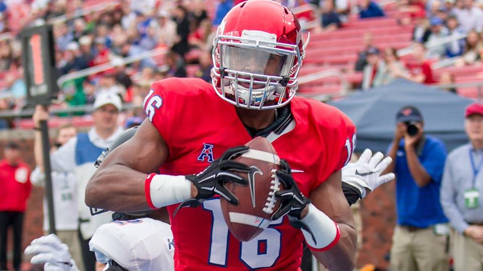 American Athletic Conference SPOTLIGHT: Dan Tortora with Courtland Sutton, SMU Mustangs' Wide Receiver