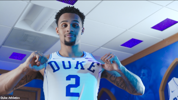 ACCTourney 1-ON-1s - Dan Tortora with Gary Trent, Jr., of the Duke Blue Devils (Quarterfinals Round, 2018)