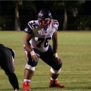 RECRUITING SPOTLIGHT - Dan Tortora with Kalan Ellis, a 2021 College Football Recruit out of Hawaii at the Offensive Line Position