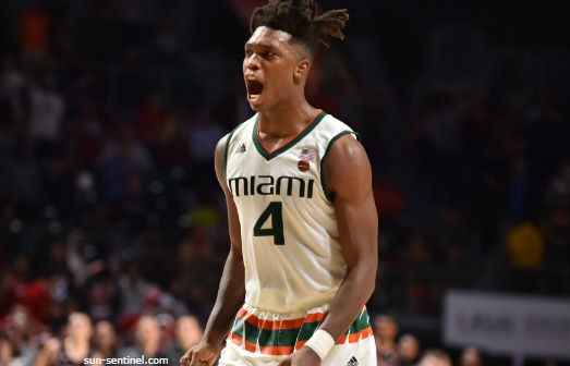 ACCTourney 1-ON-1s - Dan Tortora with Lonnie Walker, IV, of the Miami Hurricanes (Quarterfinals Round, 2018)