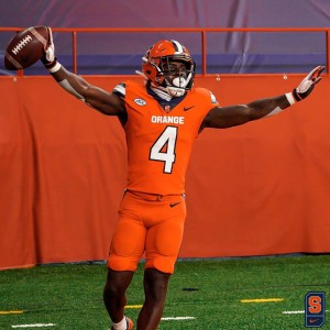 Dan Tortora welcomes WR Nykeim Johnson for his 1st Conversation Since Entering Transfer Portal from Syracuse