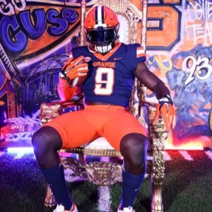 TICKET TO THE ORANGE - Dan Tortora with Oluwademilade Omopariola, Defensive Lineman to Syracuse Football for Incoming 2023 Class