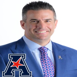 American Athletic Conference Commissioner Tim Pernetti w/ DT on his journey, views, & college athletics today