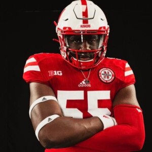 MAKING THE HUSKERS HOME - Dan Tortora with Vincent Carroll-Jackson, Defensive Lineman flipped from Syracuse to Nebraska for Incoming 2023 Class