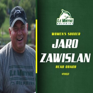 DT w/ Jaro Zawislan early on in LeMoyne Women’s Soccer NEC Play