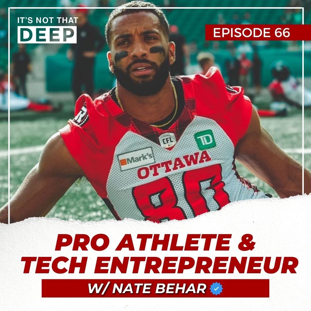 Nate Behar | Pro Athlete And Tech Entrepreneur