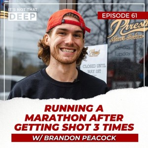 Brandon Peacock | Running a marathon after getting shot 3 TIMES!