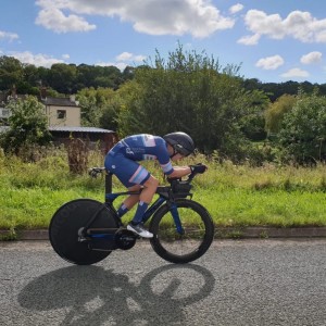 Craig Burrows South to North Wales Cycling Record