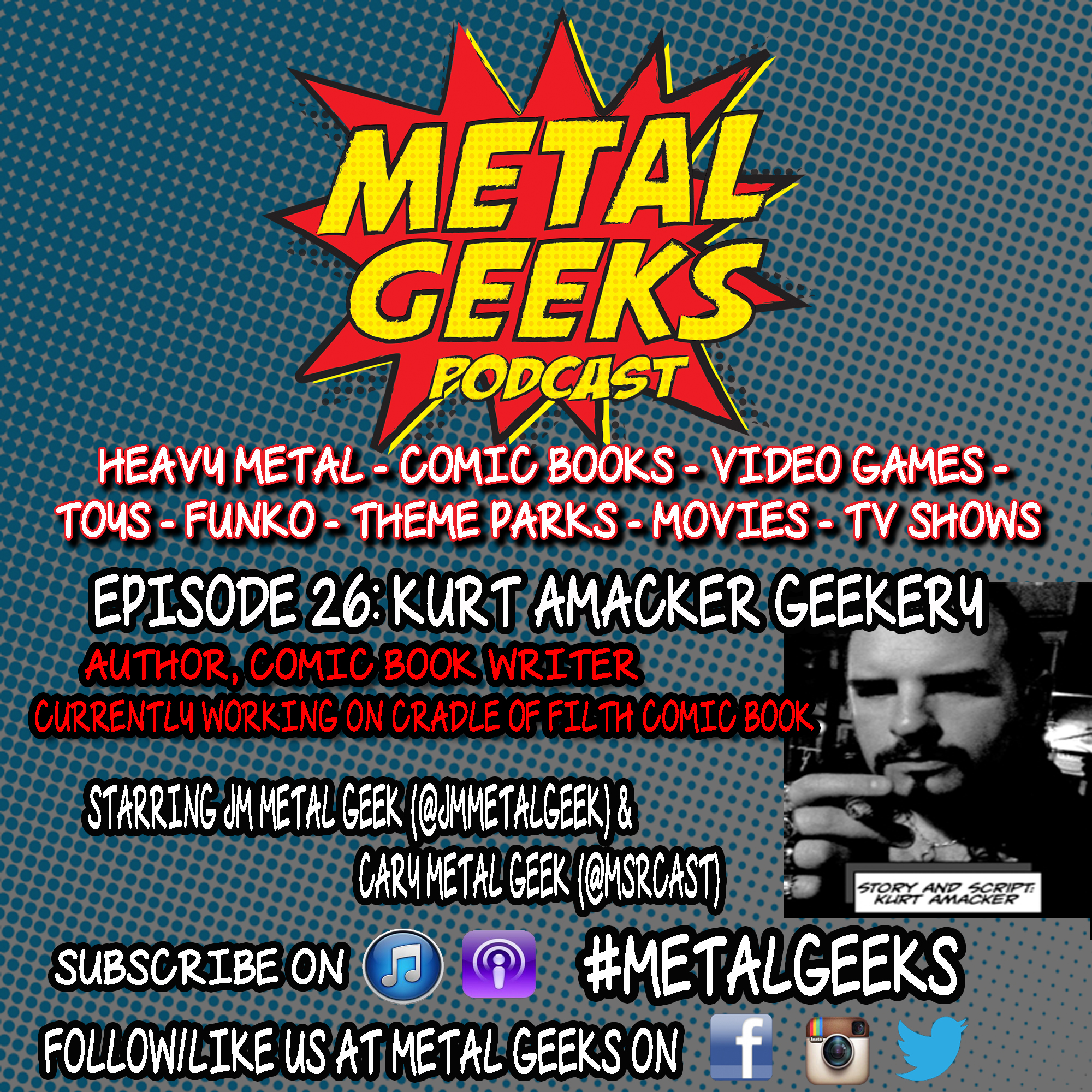Metal Geeks 26: Kurt Amacker Geekery