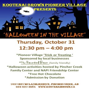  Kootenai Brown NOW - Halloween In the Village