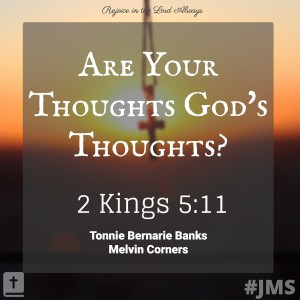 Are Your Thoughts God's Thoughts?
