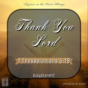 Thank You, Lord!