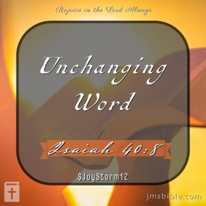 Unchanging Word