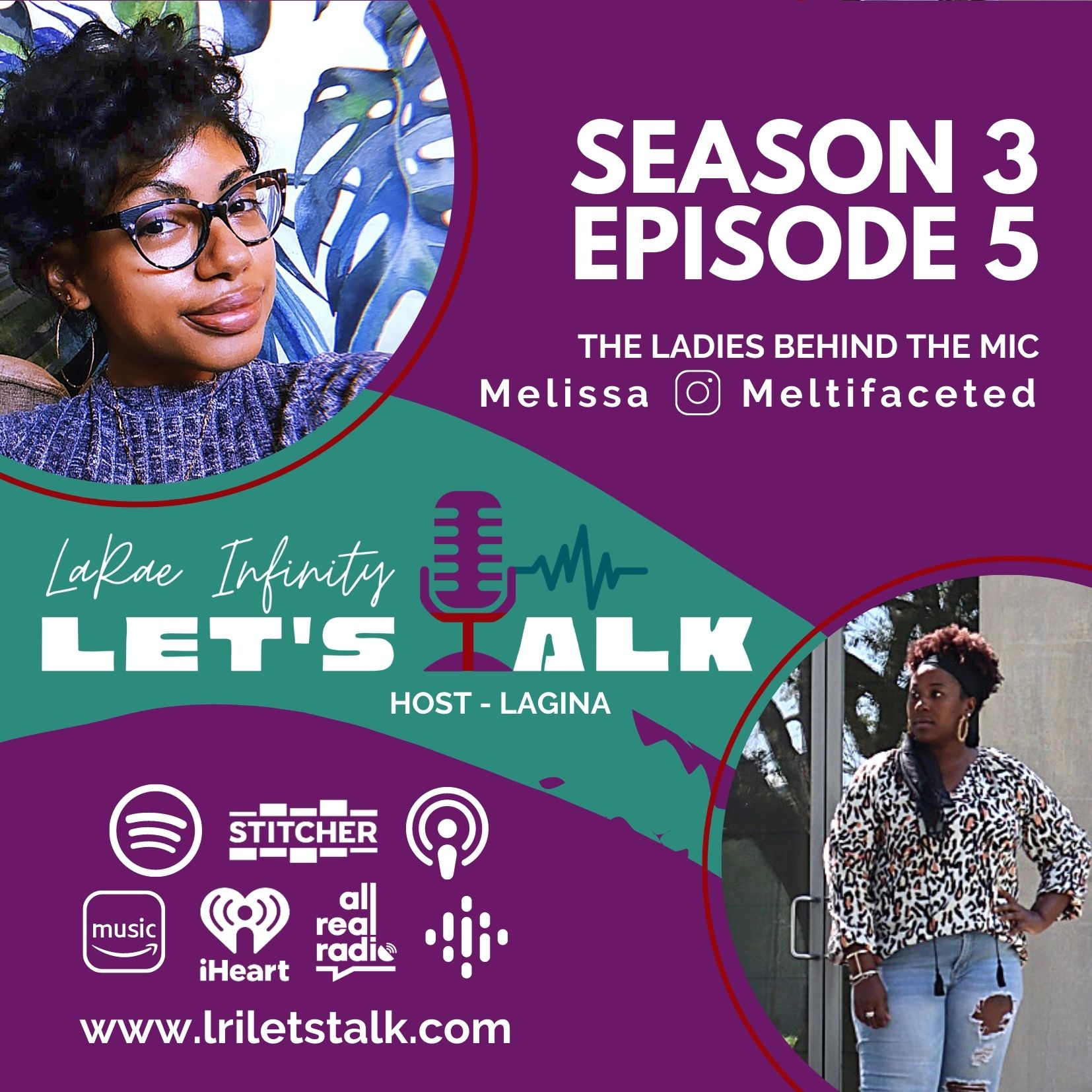 LaRae Infinity Let\'s Talk Podcast
