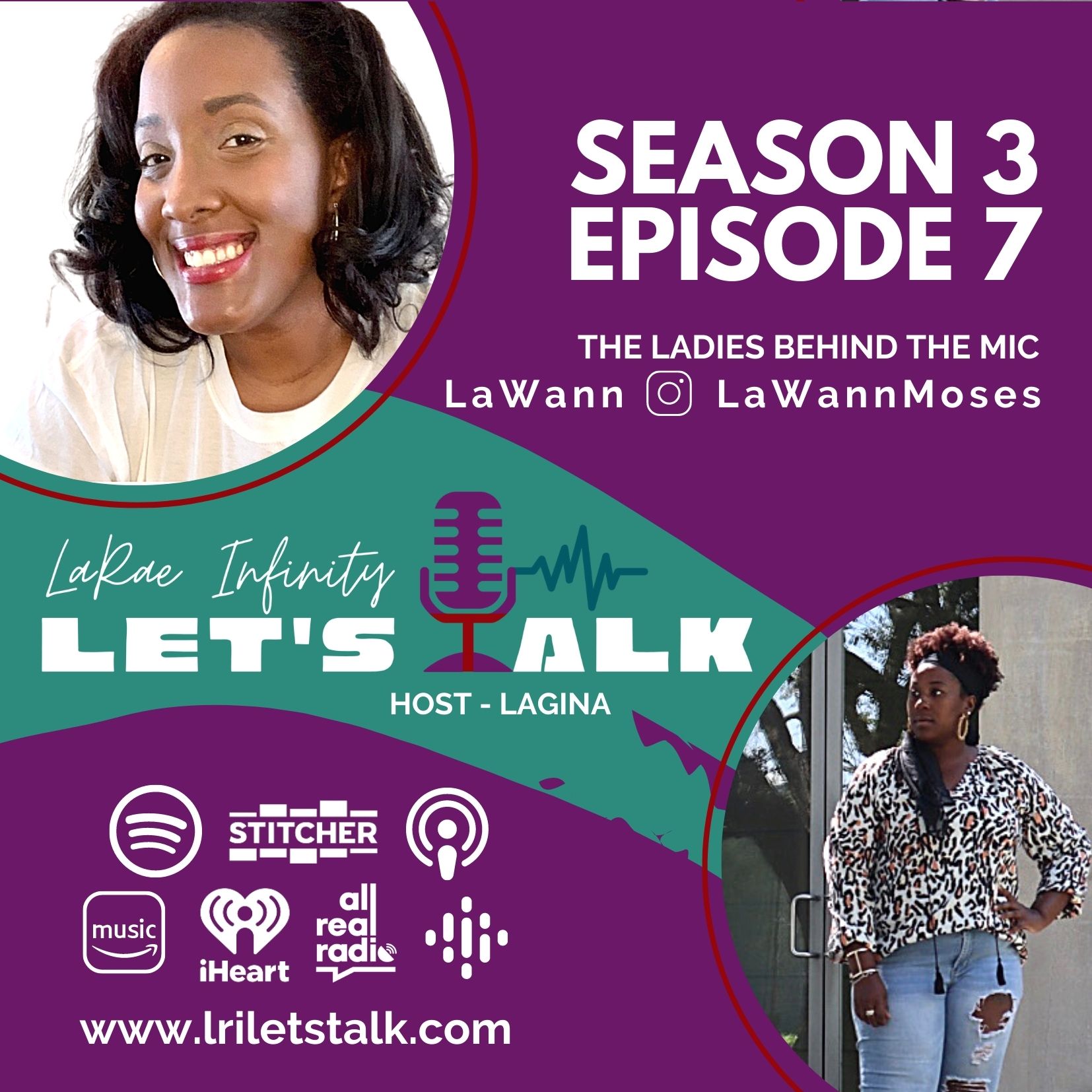 LaRae Infinity Let\'s Talk Podcast