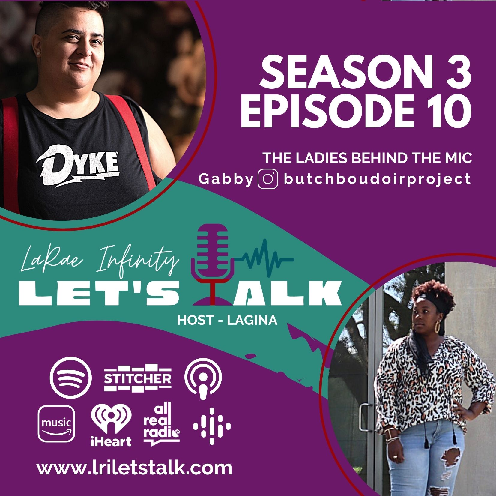 LaRae Infinity Let\'s Talk Podcast