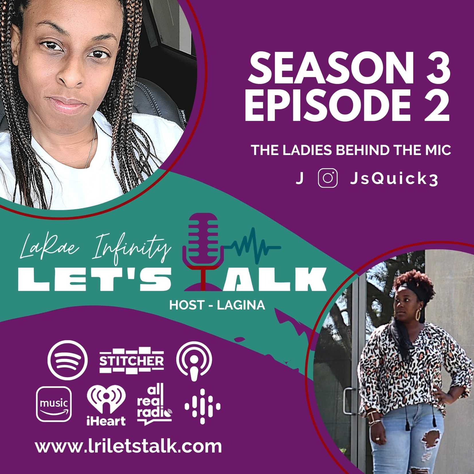 LaRae Infinity Let\'s Talk Podcast
