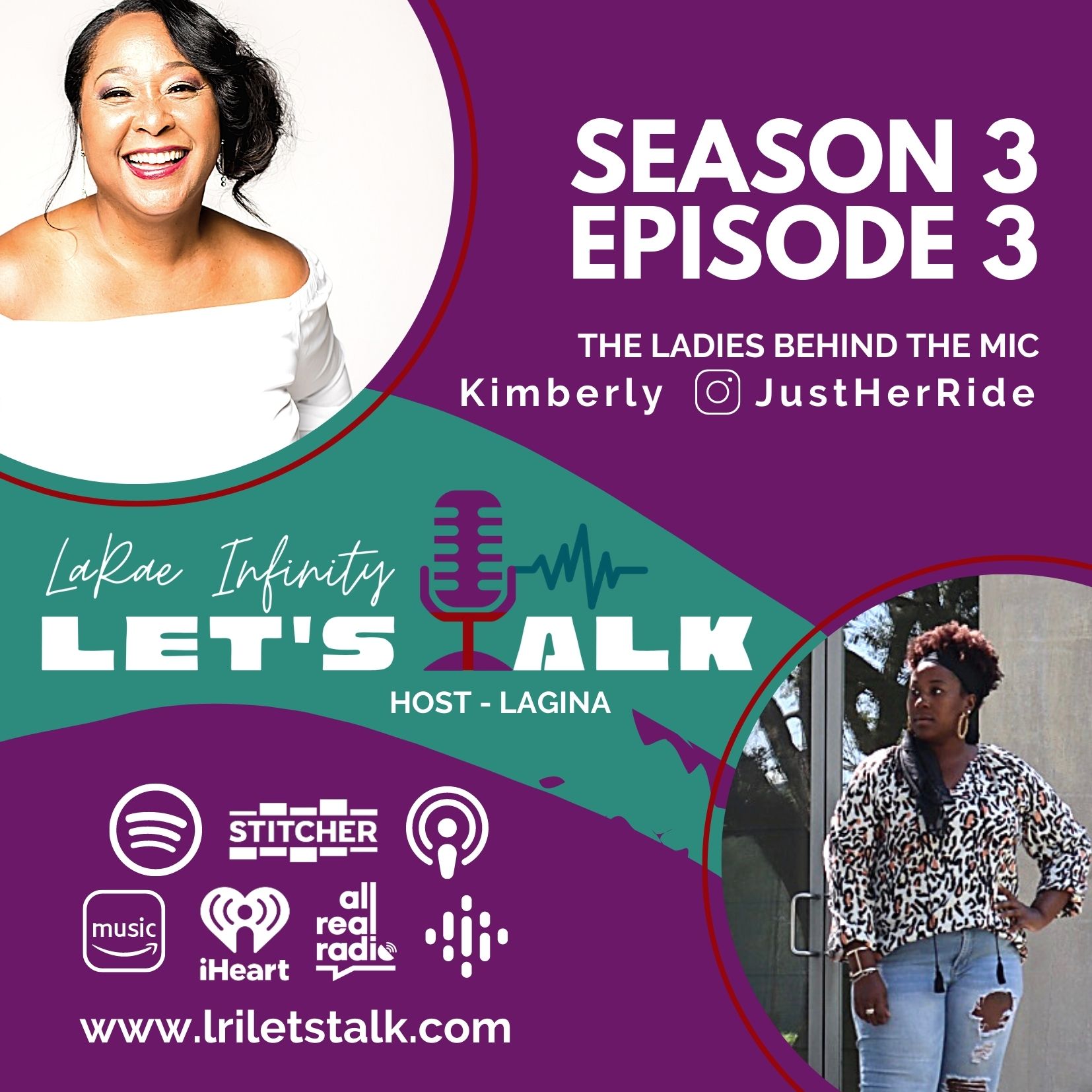 LaRae Infinity Let\'s Talk Podcast