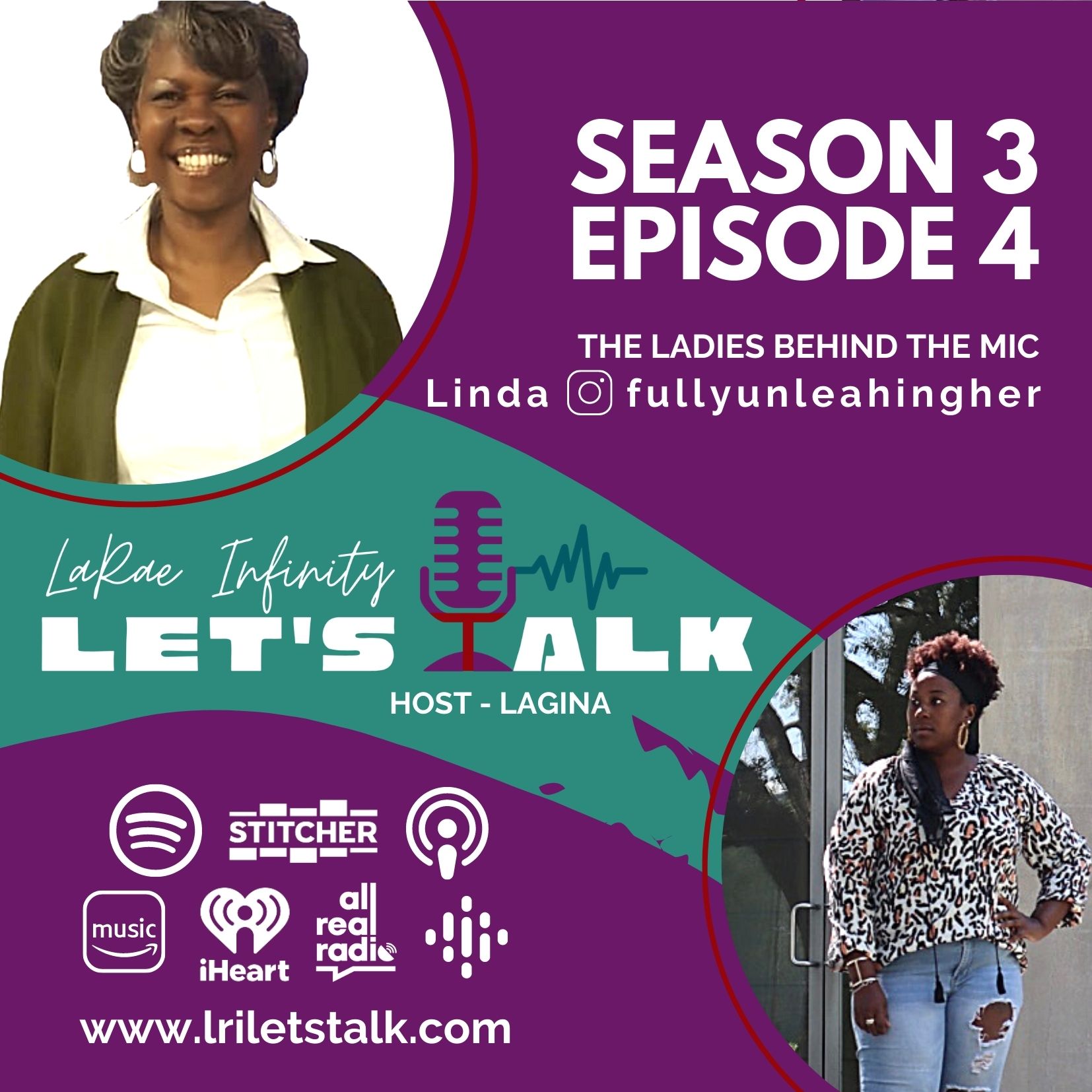 LaRae Infinity Let\'s Talk Podcast