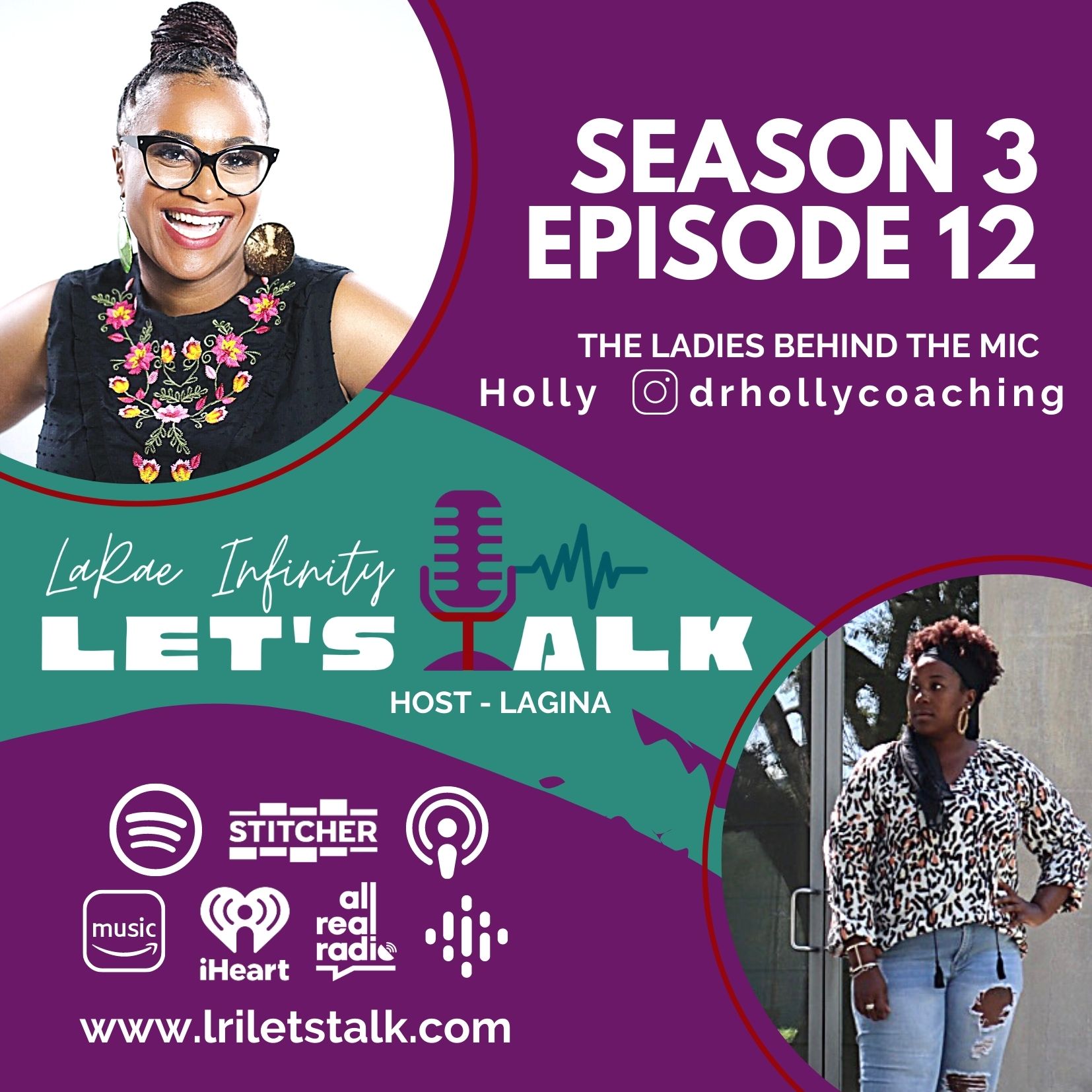 LaRae Infinity Let\'s Talk Podcast