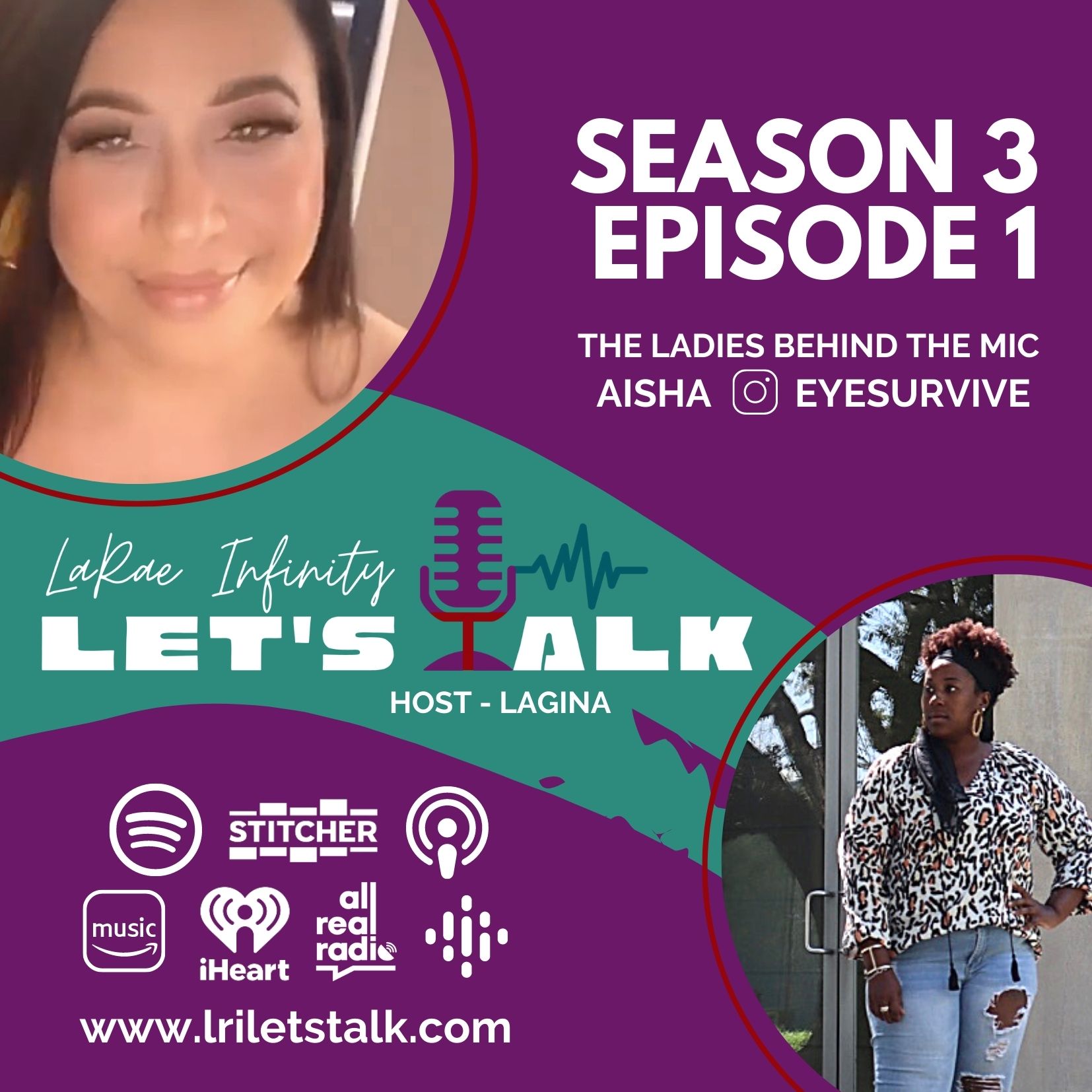 LaRae Infinity Let\'s Talk Podcast