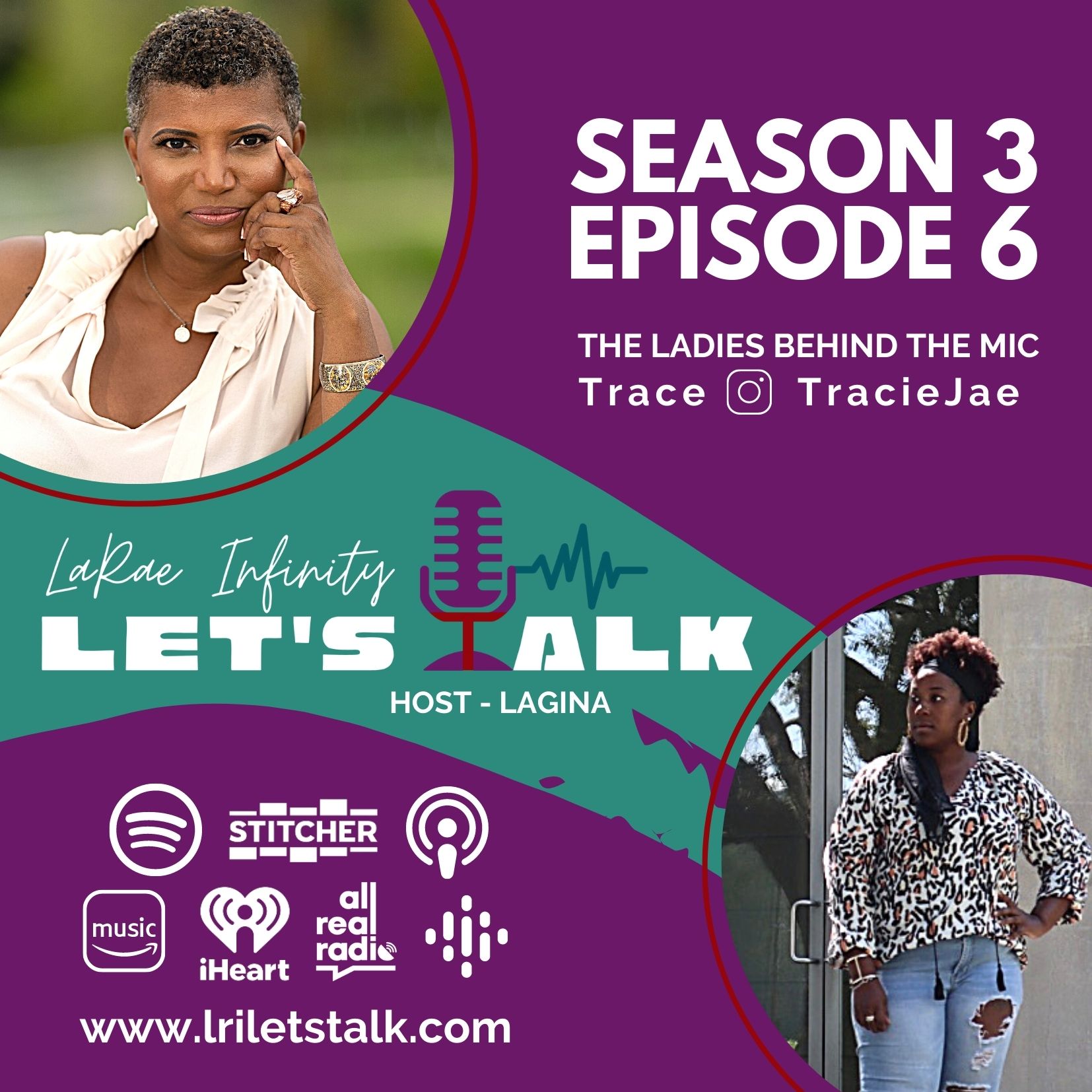 LaRae Infinity Let\'s Talk Podcast