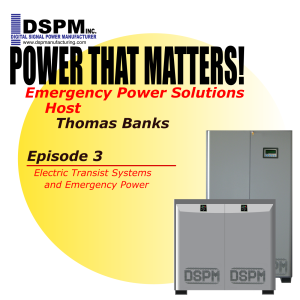 Power that Matters! Episode 3 -- DSPM's Zeus for Electric Transit Systems