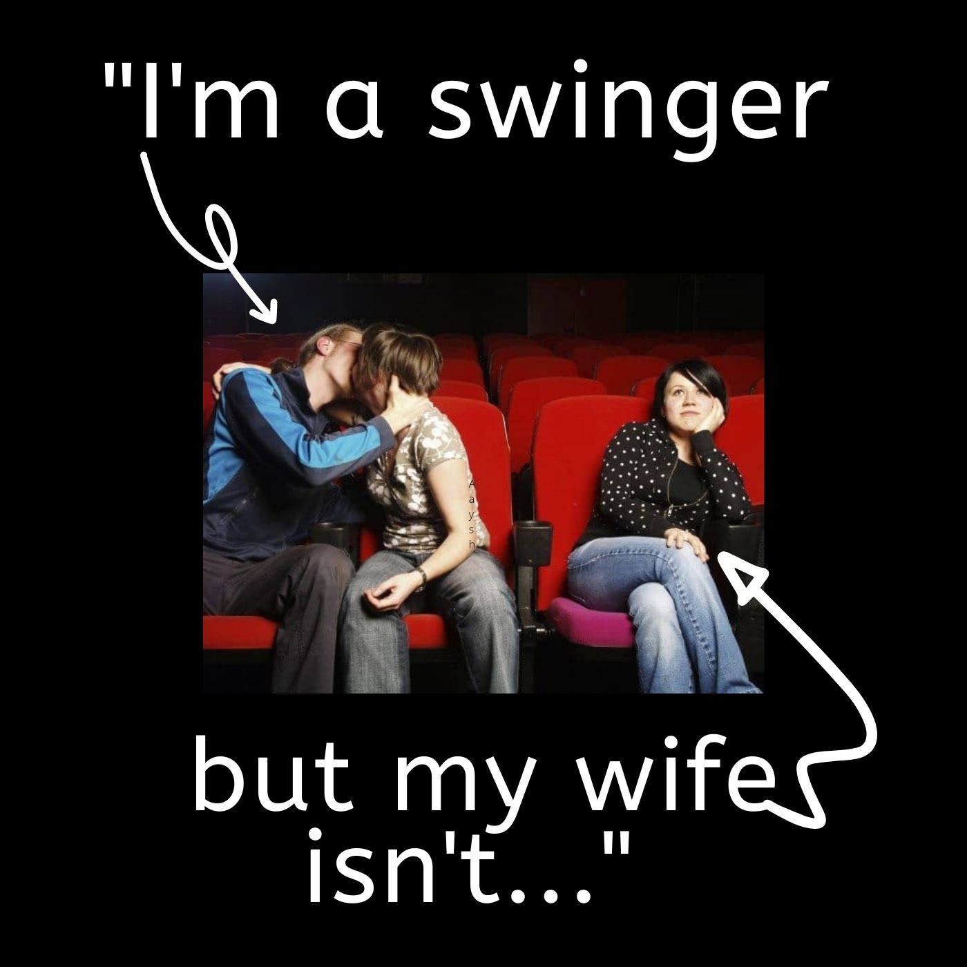 Im a swinger but my wife isnt….” [2021]