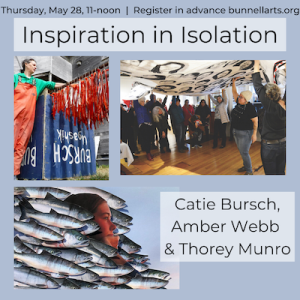 May 28, 2020- Inspiration in Isolation w/ Catie Bursch, Amber Webb & Thorey Munro