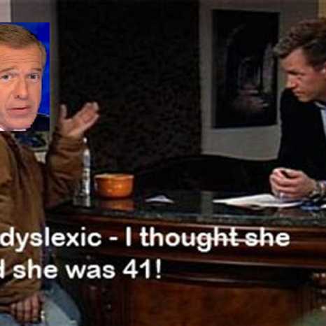 Part 2: Brian Williams drops in, he has a report he calls "Death In the Bathroom," and he has an unexpected confession to make