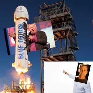 William Shatner going to Space, things start to get more real between Taiwan and China, and Tim tells everyone about who is going to be visiting the podcast by this weekend:
