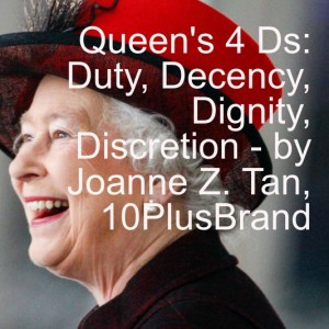 Episode 65:Queen Elizabeth’s ”4 Ds” Behind her 70 years’ Rule_30 Seconds of Anything_by Joanne Tan_10PlusBrand