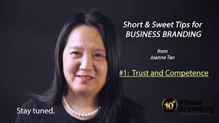 Episode 3: Short & Sweet Tips for Business Branding from Joanne Z. Tan_#1_Trust and Confidence