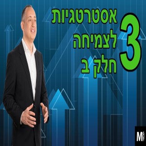 שלוש אסטרטגיות לצמיחה חלק ב