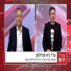 עו"ד גיא מנדלסון - שורת הרווח כלכליסט TV