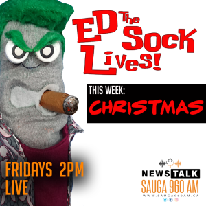 ED THE SOCK LIVES - CHRISTMAS & TOM GREEN!
