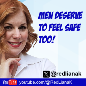 MEN DESERVE TO FEEL SAFE TOO!