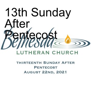 13th Sunday After Pentecost