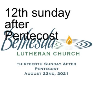 12th sunday after Pentecost