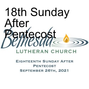 18th Sunday After Pentecost